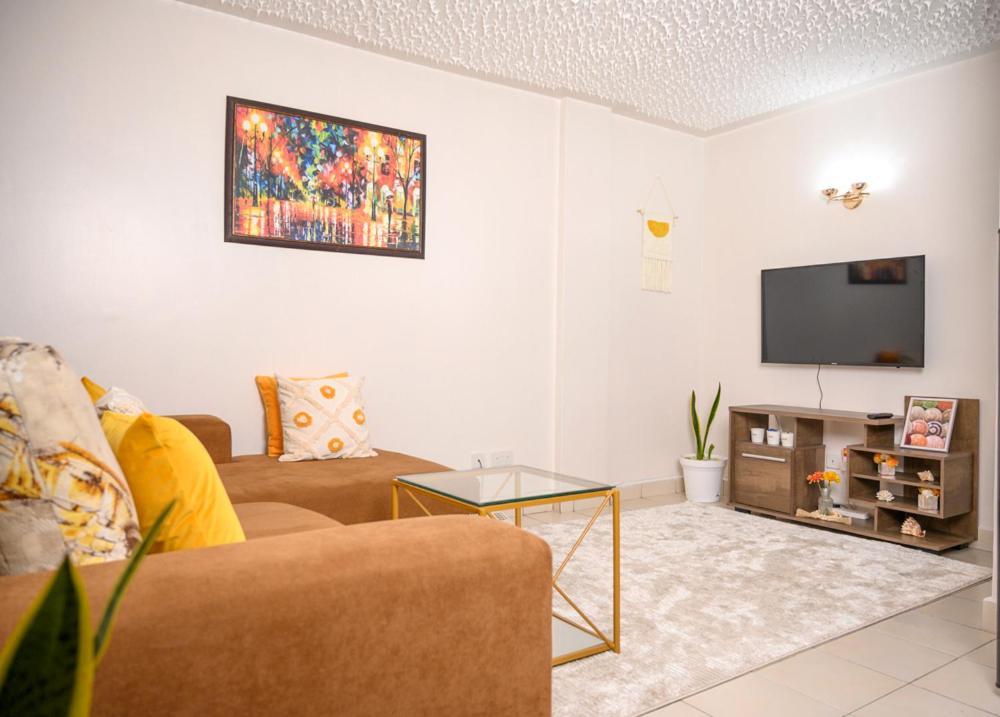 Furnished 1 Bedroom Apartment In Nairobi. 15 Mins To Cbd. Free Wi-Fi & Parking ภายนอก รูปภาพ
