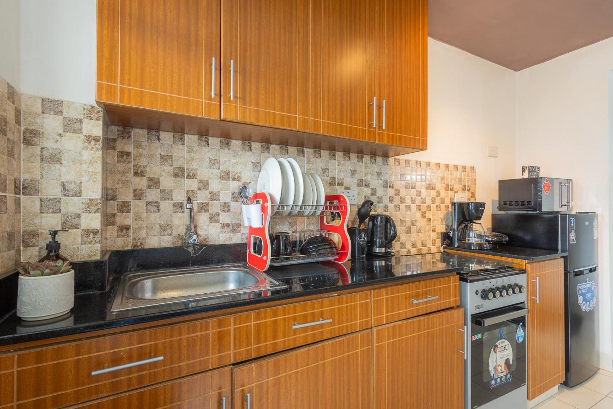 Furnished 1 Bedroom Apartment In Nairobi. 15 Mins To Cbd. Free Wi-Fi & Parking ภายนอก รูปภาพ